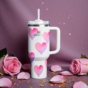 Stanley Sweet Hearts Quencher H2.0 FlowState Tumbler 40 oz NWT 2026